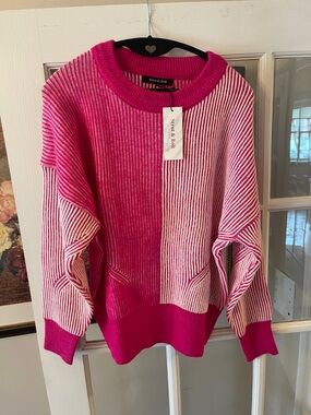 NWT pink sweater from Strut and Bolt in L